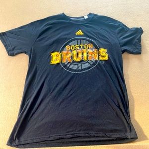 Boston Bruins Adidas Climalite Mens T Shirt